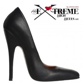 High heel leather shoe Alexandra 55